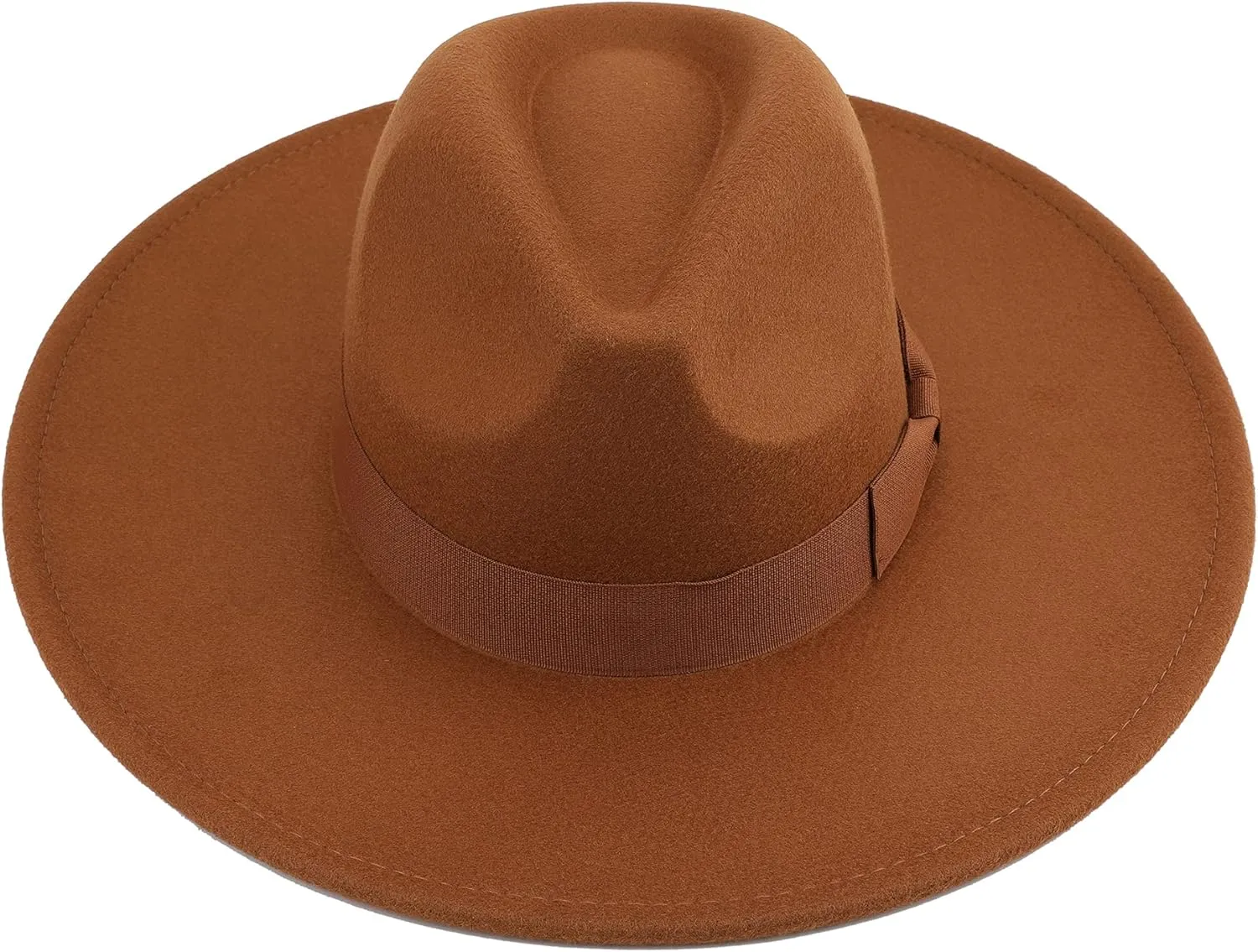Big Wide Brim Women Fedora Hat