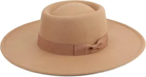 Big Wide Brim Women Fedora Hat