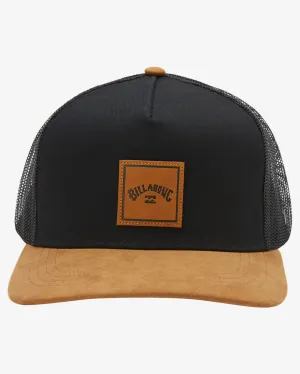 BILLABONG STACKED TRUCKER - BLACK/TAN