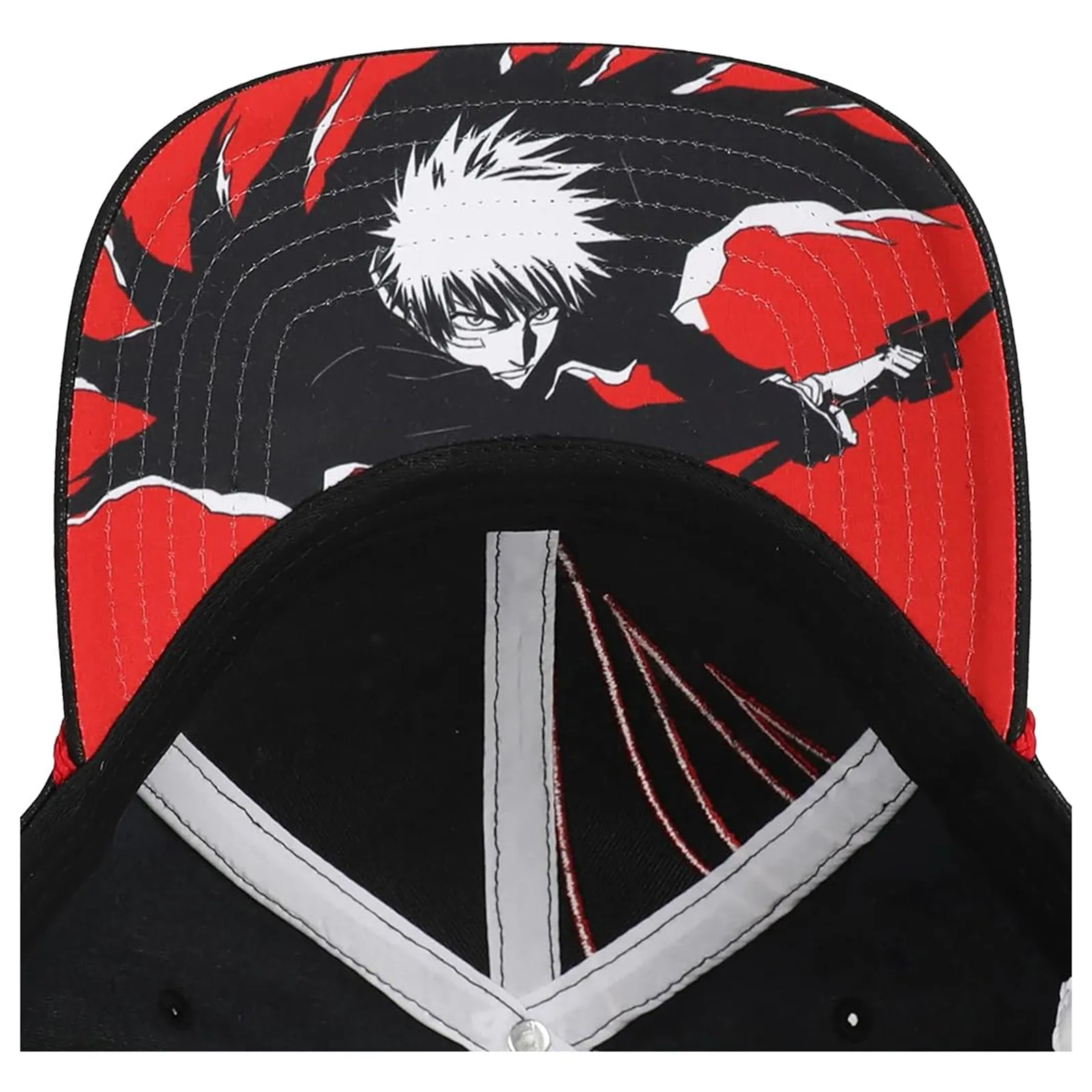 Bio World Bleach Ichigo Mask Suede Snapback Hat