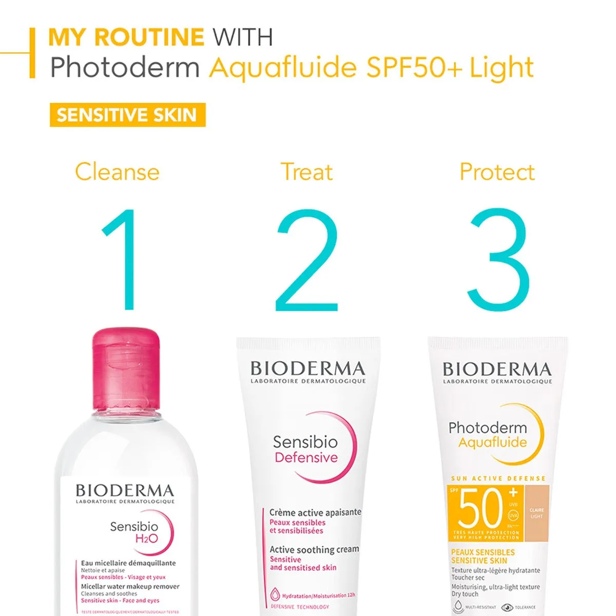 Bioderma Photoderm Aquafluide SPF 50  Light 40ml