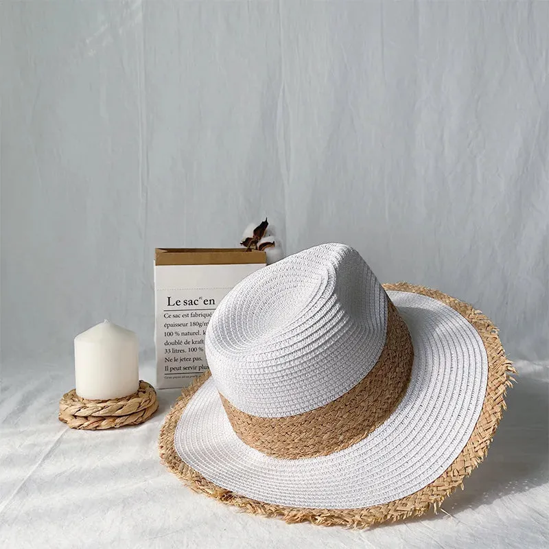 Black Church Hat: Casual Flower Hat