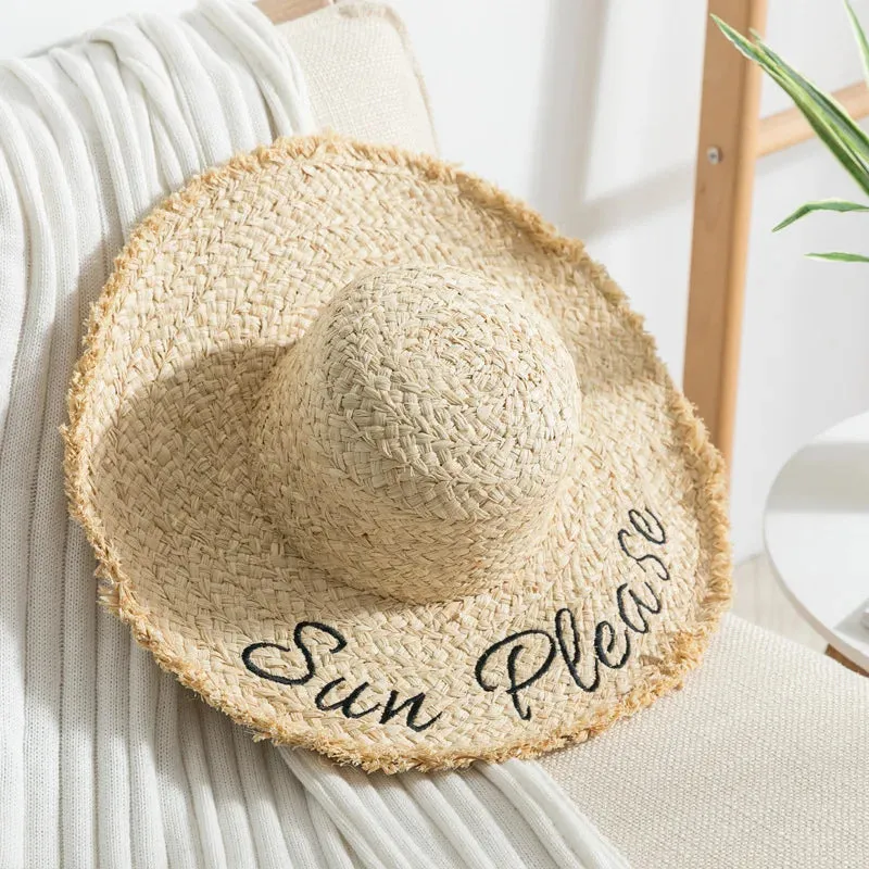 Black Church Hat: Casual Flower Hat