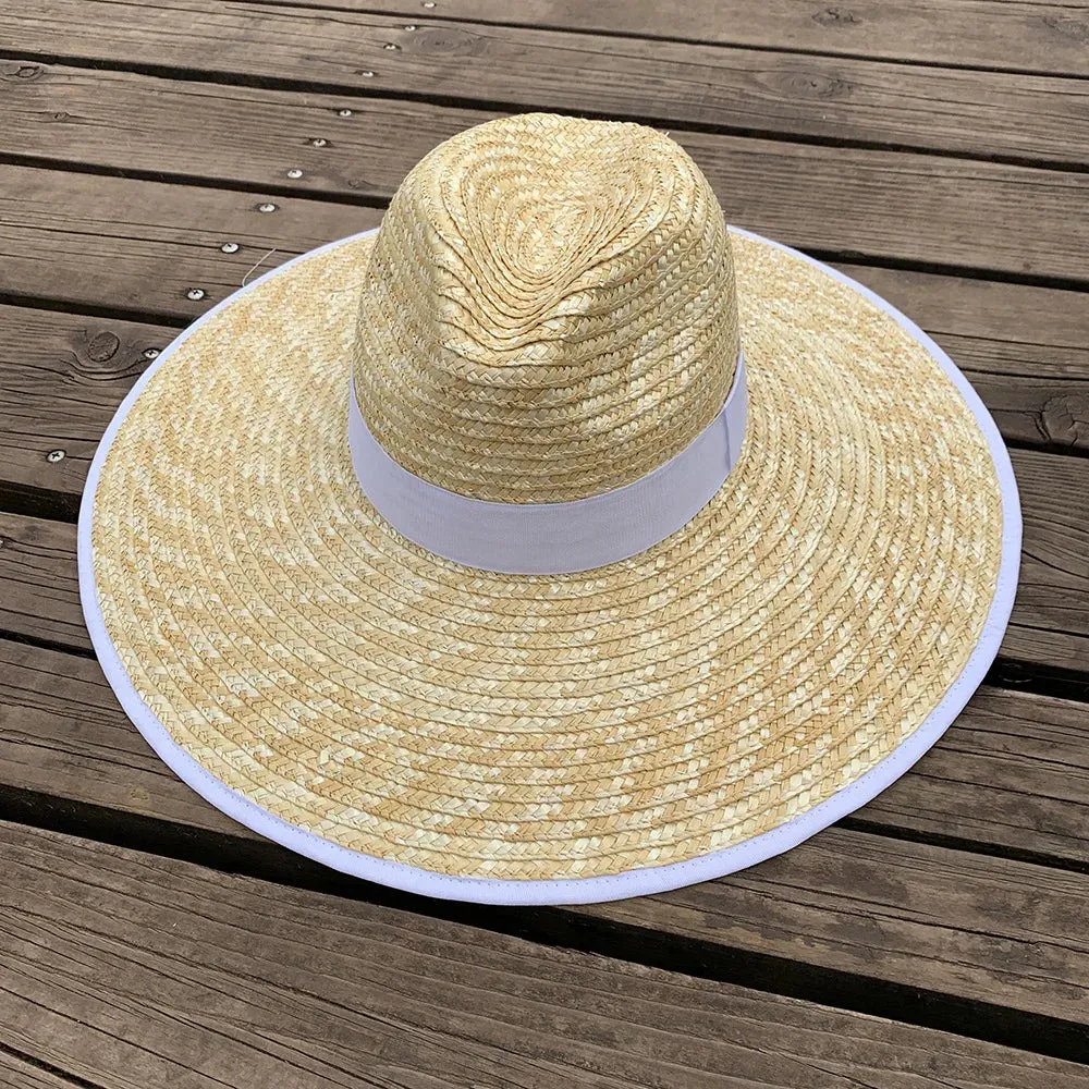 Black Church Hat: Casual Flower Hat