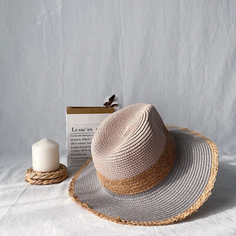 Black Church Hat: Casual Flower Hat