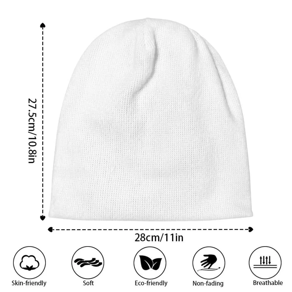 Black Literally Freezing Warm Knitted Beanie Hat