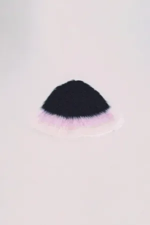 Black, Pink and Ivory Hat