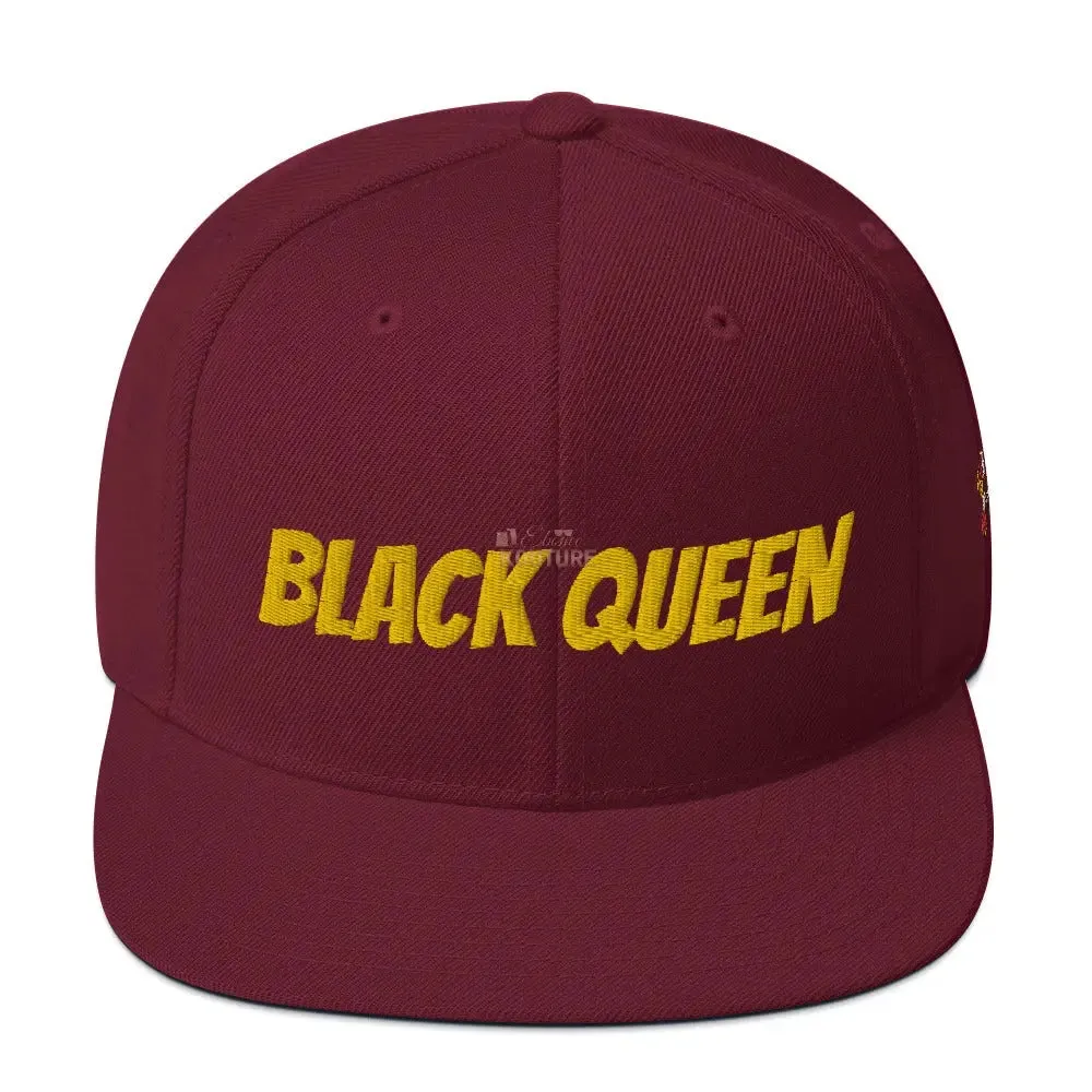 Black Queen Snapback Hats