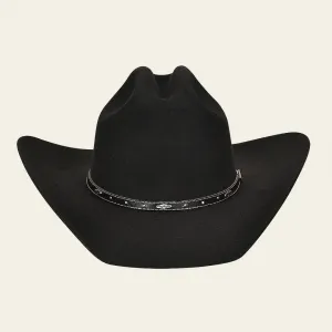 Black Wool Western Hat