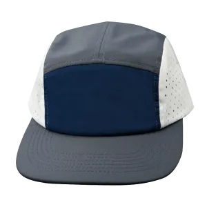 Blank - 5 Panel - Sporty - Unstructured - Charcoal / Navy / White (Unisex)