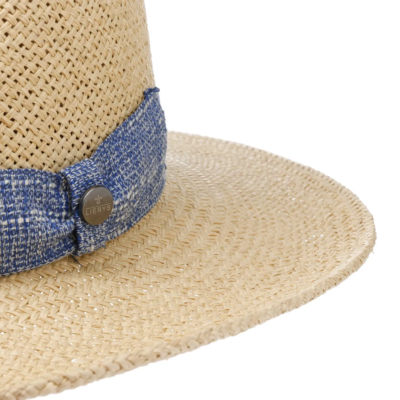 Blue Band Western Straw Hat by Lierys