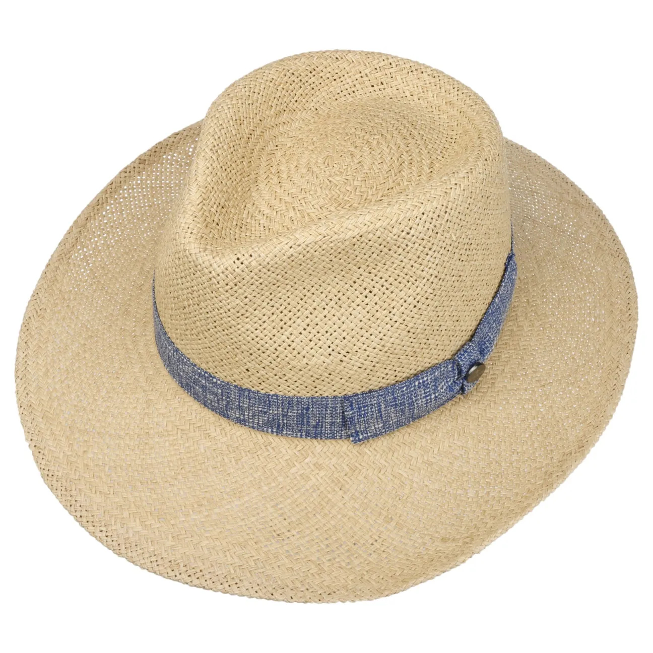 Blue Band Western Straw Hat by Lierys