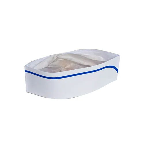 Blue Stripe Classy Caps, Case of 1,000