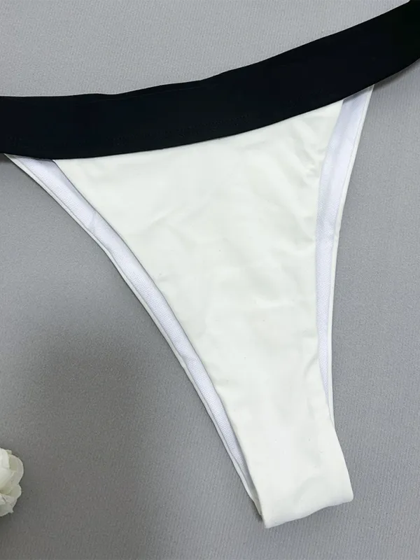 Blue Zone Planet |  Bekky's Black and White Gathered Bikini