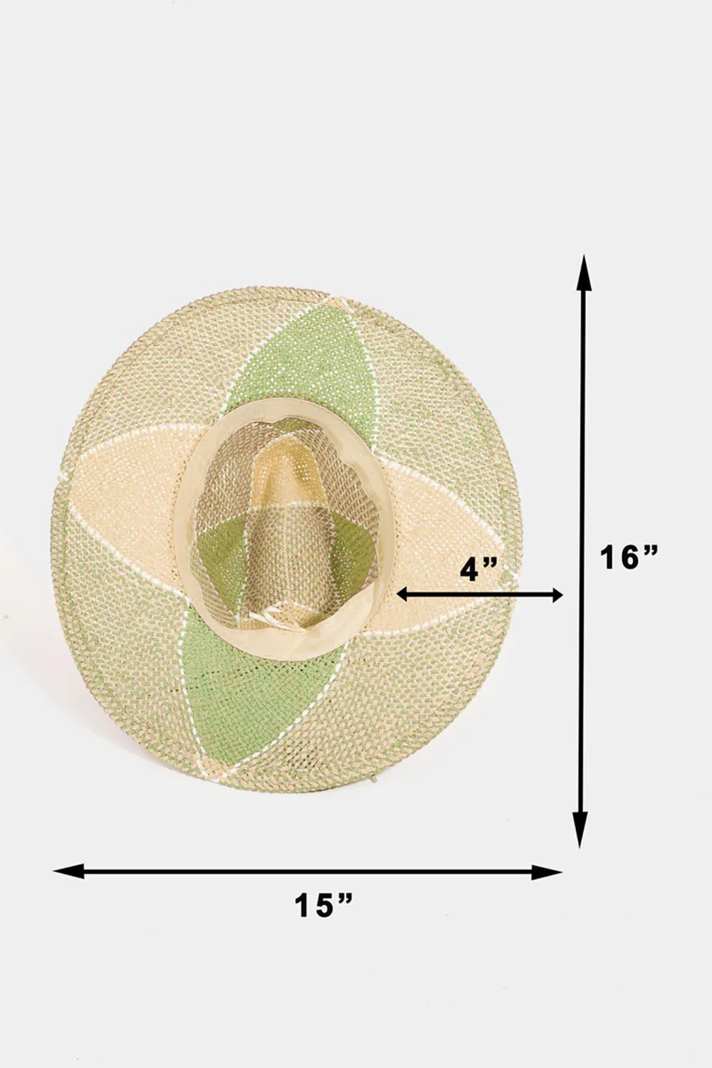 Blue Zone Planet |  Fame Contrast Straw Braid Hat