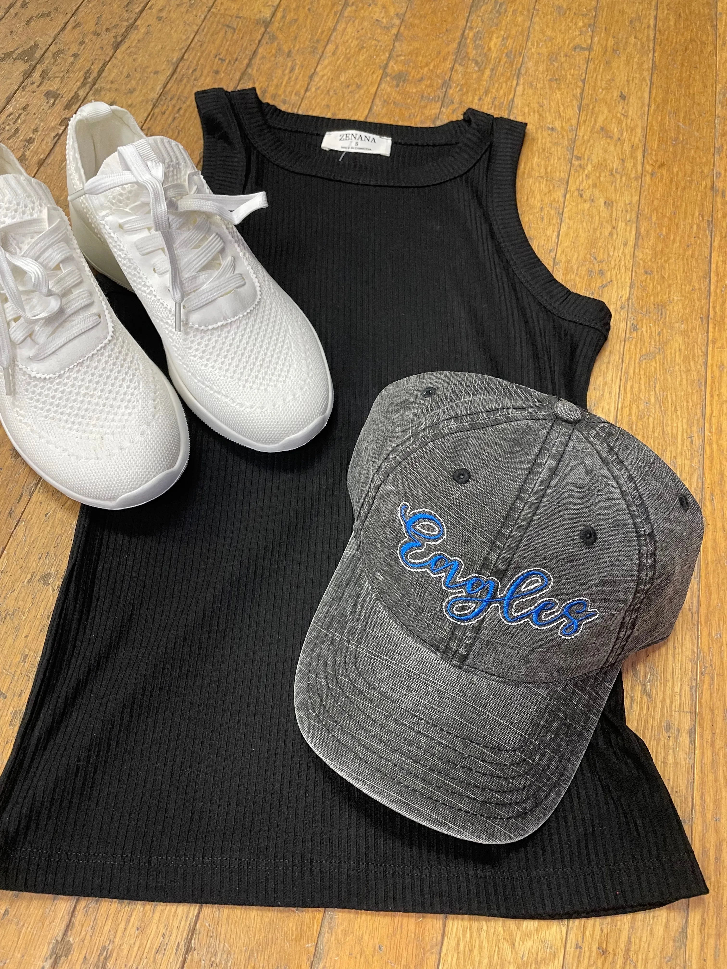 Bluejays Cursive Outline Mascot Hat