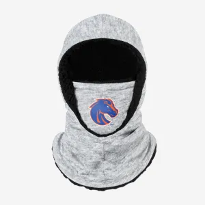 Boise State Broncos Heather Grey Big Logo Hooded Gaiter