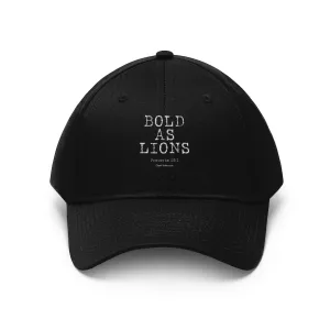 Bold As Lions - Unisex Twill Hat