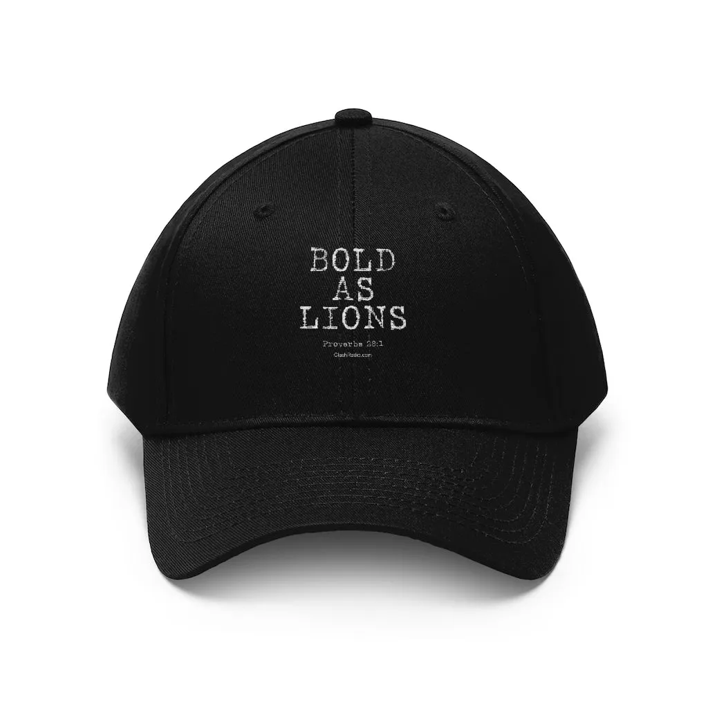 Bold As Lions - Unisex Twill Hat