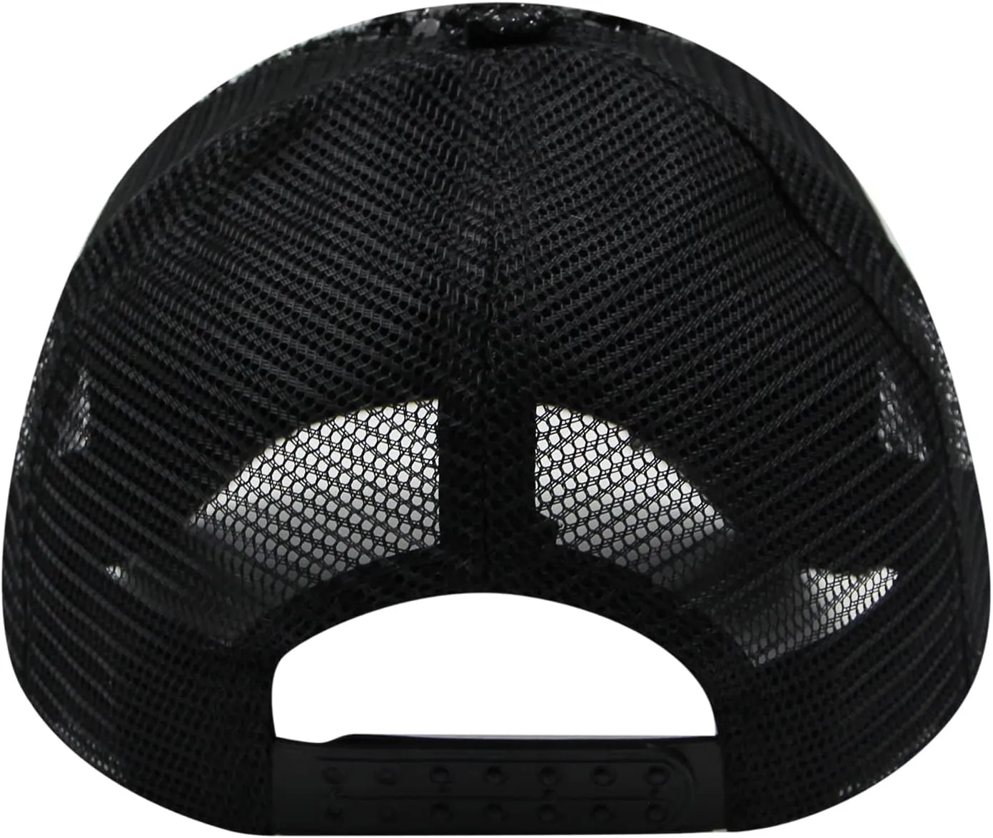 BOLLEY JOSS Sequin Ponytail Baseball Cap for Women Girls Velcro Ponycap Adjustable Mesh Trucker Hat