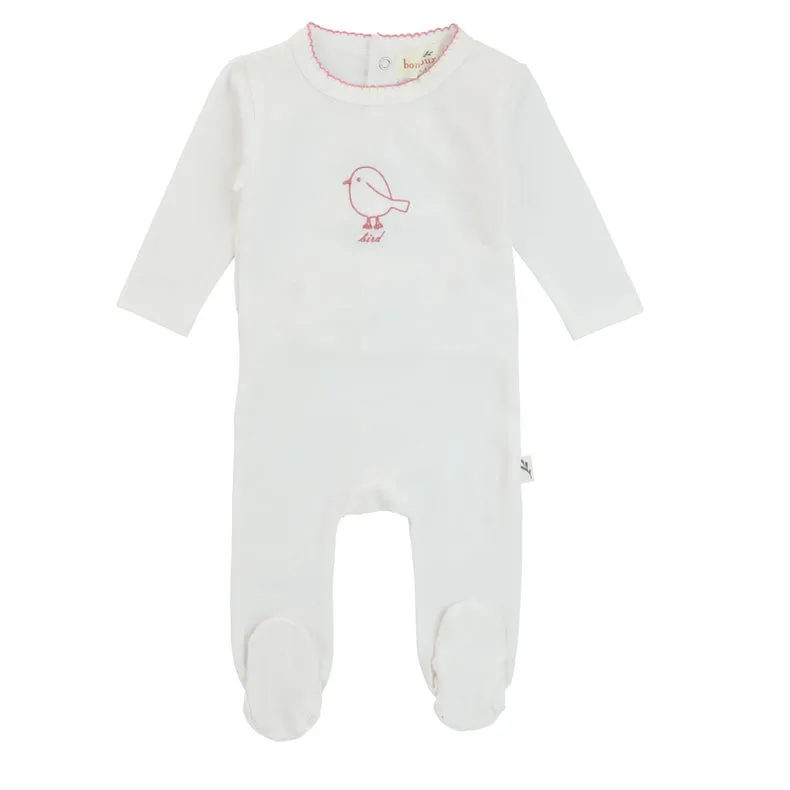 Bondoux Birdie Footie with Hat
