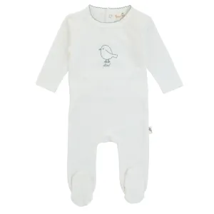 Bondoux Birdie Footie with Hat