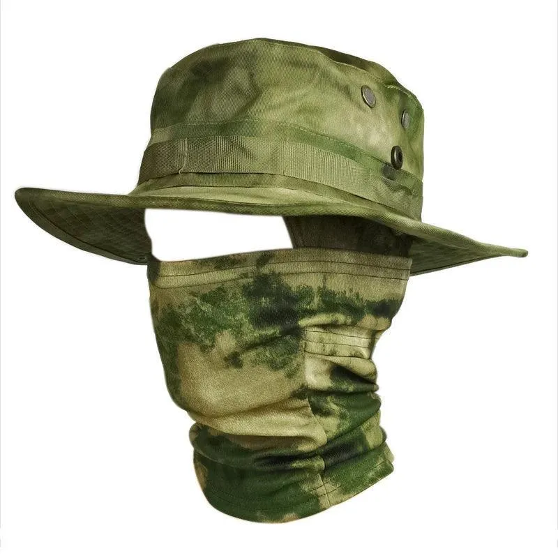 Boonie Hat Balaclava, UV Protection, Adjustable Fit, Breathable Polyester, Multifunctional Outdoor Hat