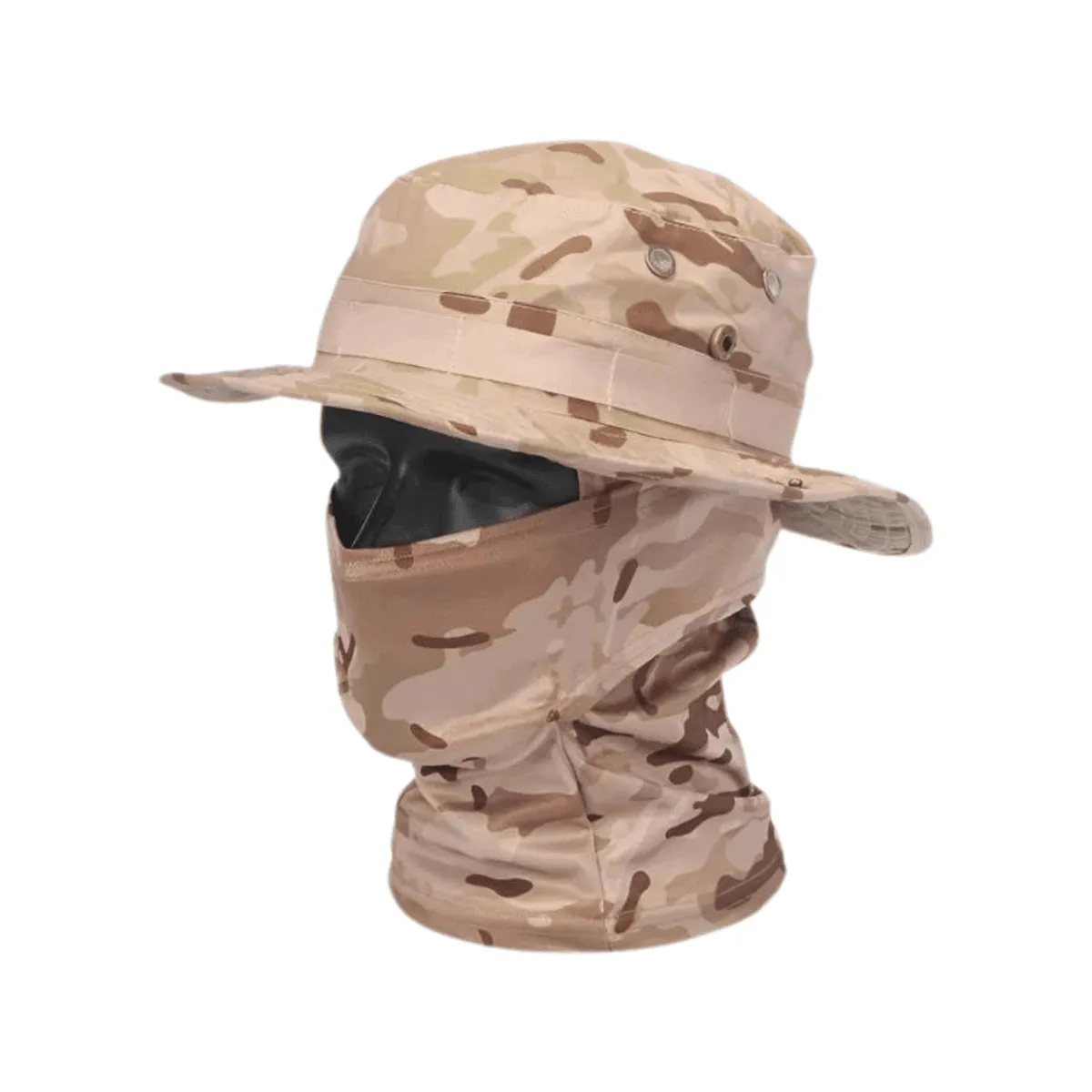 Boonie Hat Balaclava, UV Protection, Adjustable Fit, Breathable Polyester, Multifunctional Outdoor Hat