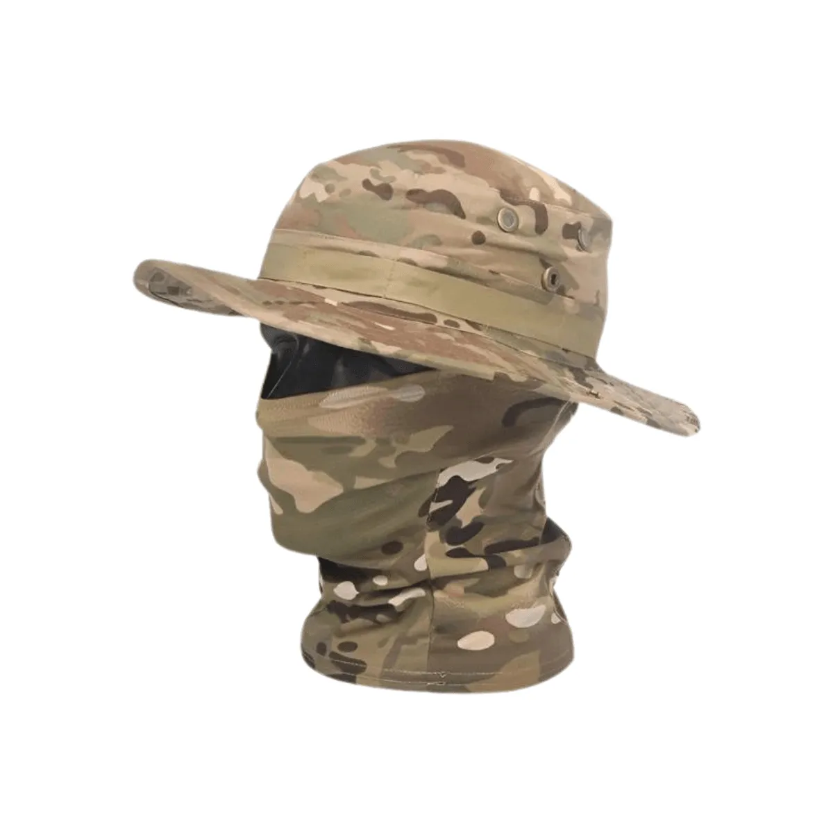 Boonie Hat Balaclava, UV Protection, Adjustable Fit, Breathable Polyester, Multifunctional Outdoor Hat