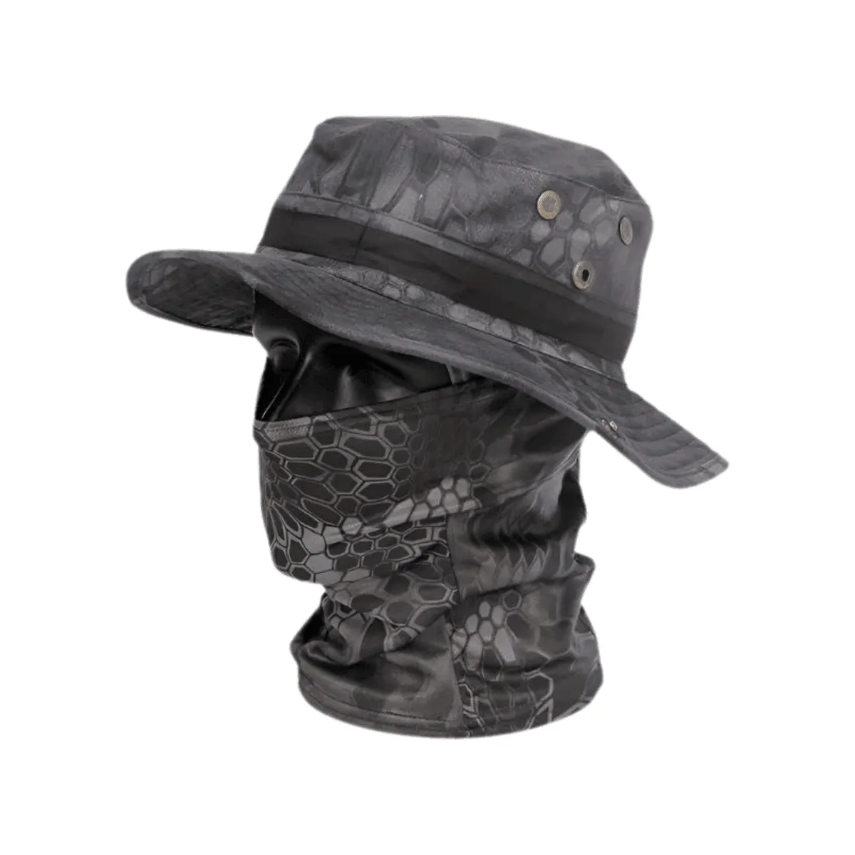 Boonie Hat Balaclava, UV Protection, Adjustable Fit, Breathable Polyester, Multifunctional Outdoor Hat