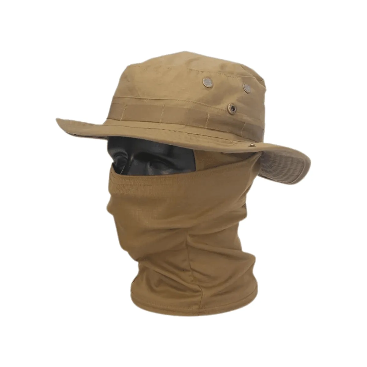 Boonie Hat Balaclava, UV Protection, Adjustable Fit, Breathable Polyester, Multifunctional Outdoor Hat