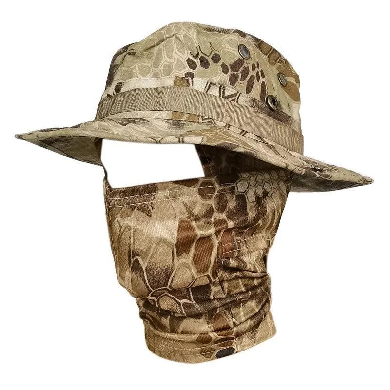 Boonie Hat Balaclava, UV Protection, Adjustable Fit, Breathable Polyester, Multifunctional Outdoor Hat