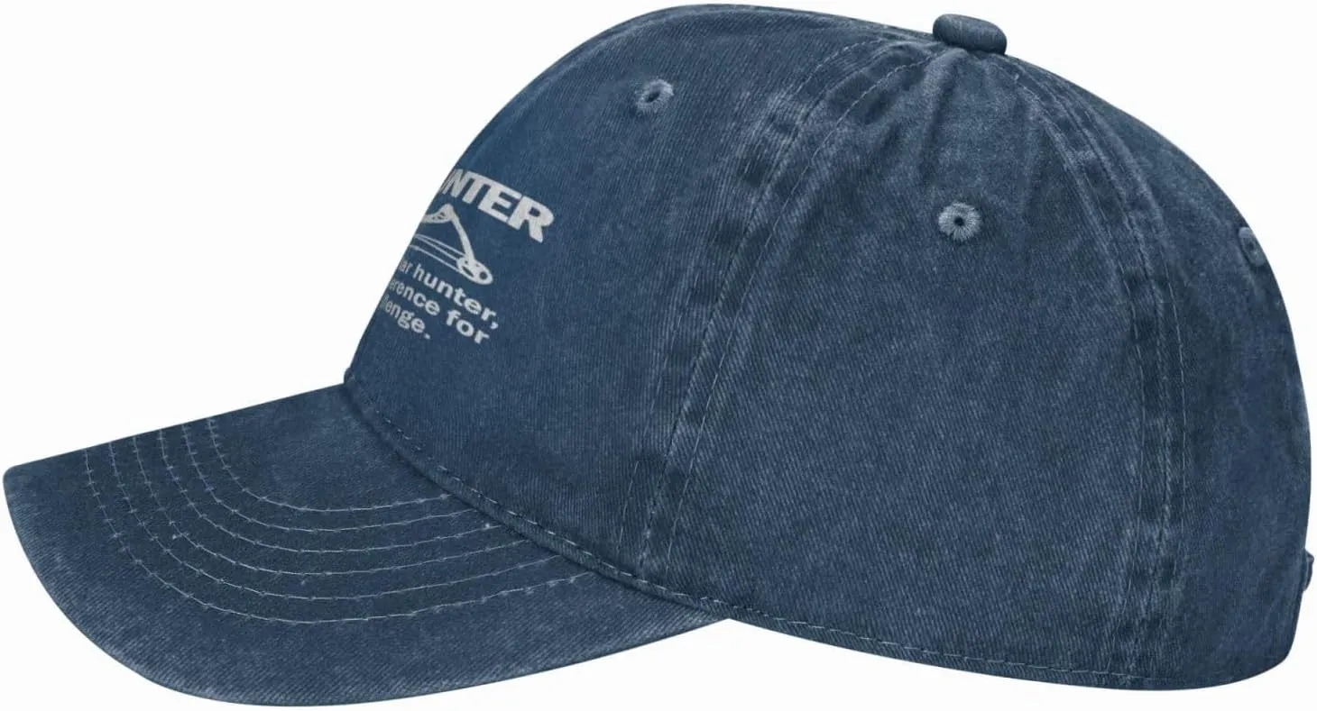 Bow-Hunting-Archery-Archer-Hunter-Trucker Hat Unisex Adjustable Baseball Cap Outdoor Hats for Men Women Black