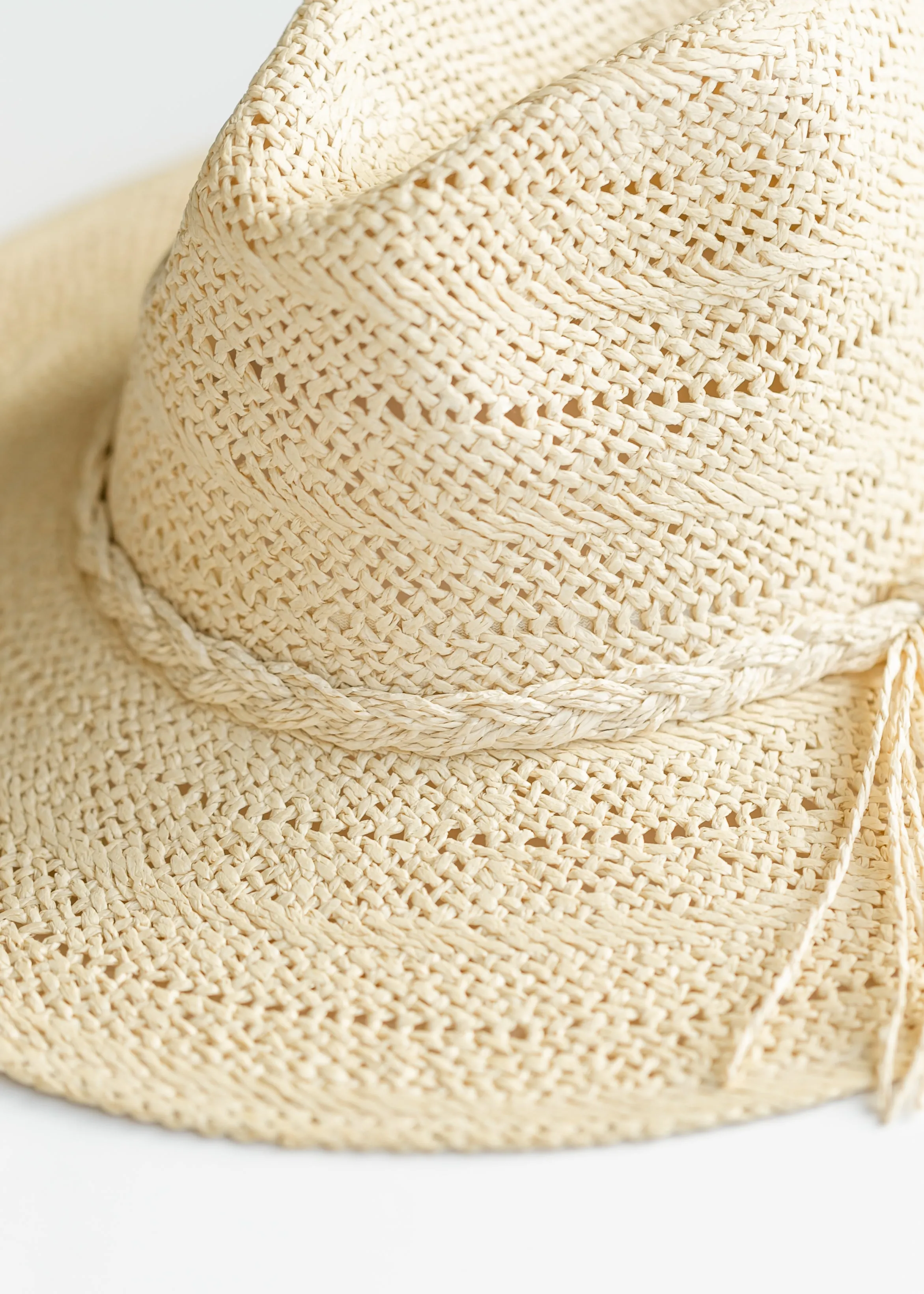Braided Rope Straw Sun Hat