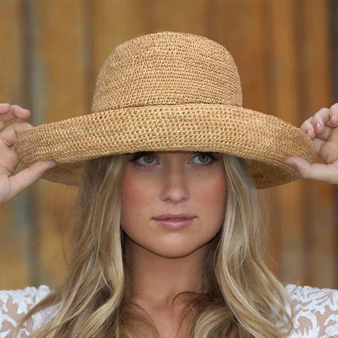 Breton Raffia Hat Natural | TM548