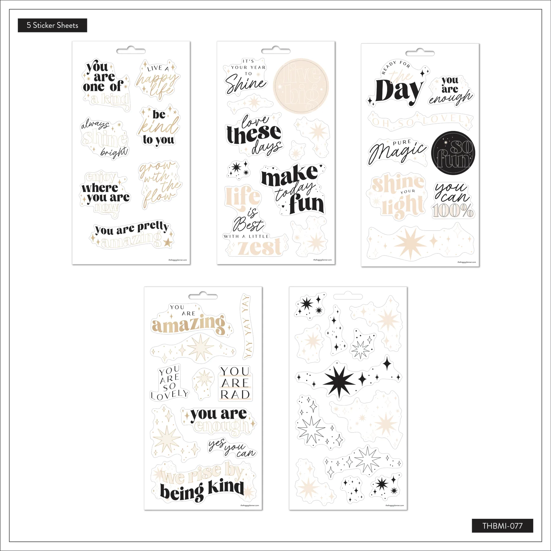 Brighter Days - Folding Sticker Storage Bundle
