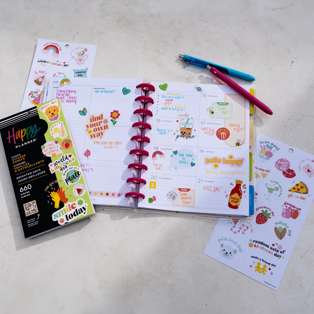 Brighter Days - Folding Sticker Storage Bundle