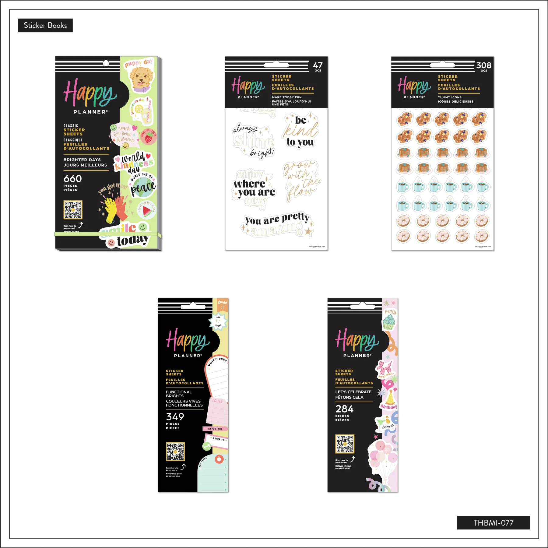 Brighter Days - Folding Sticker Storage Bundle