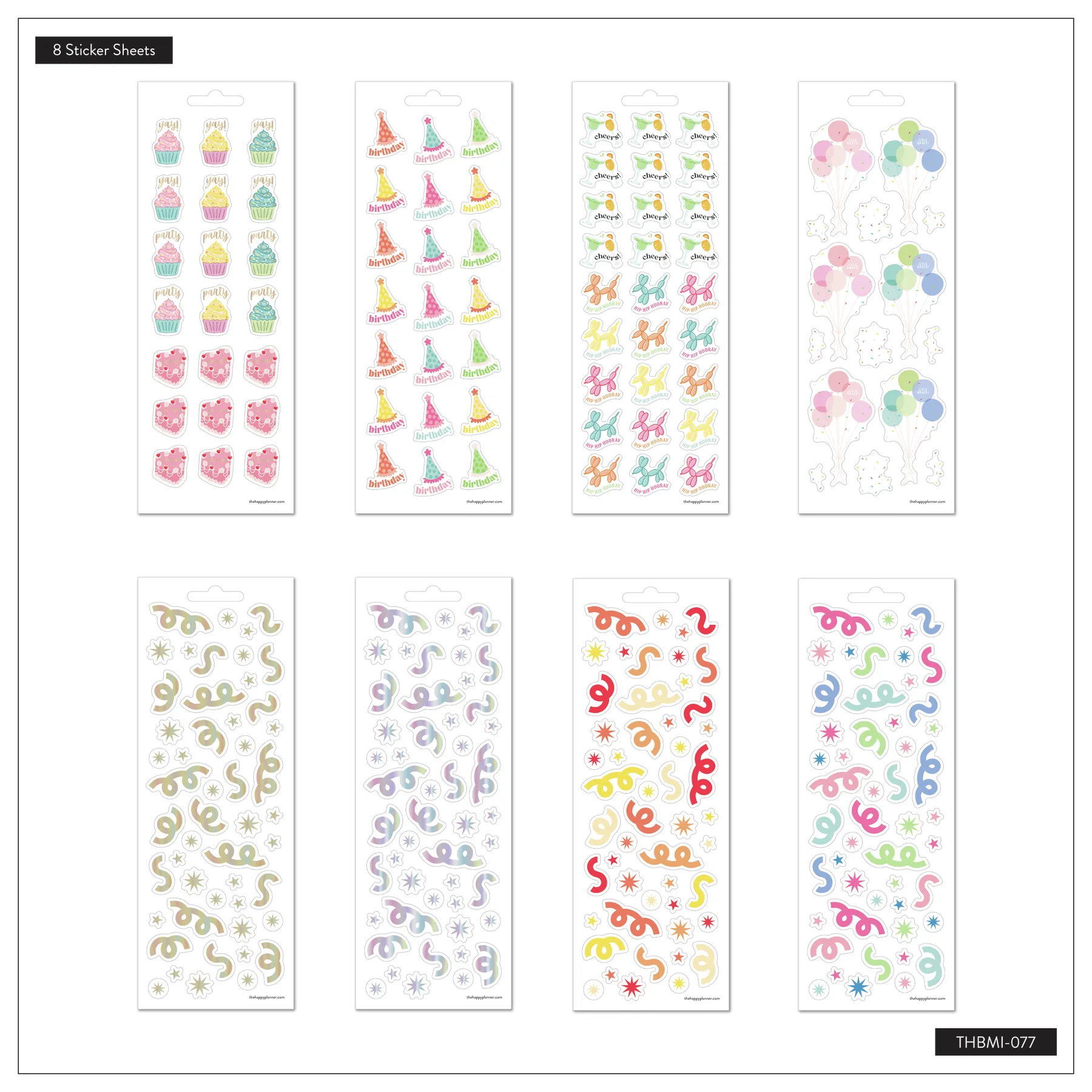 Brighter Days - Folding Sticker Storage Bundle