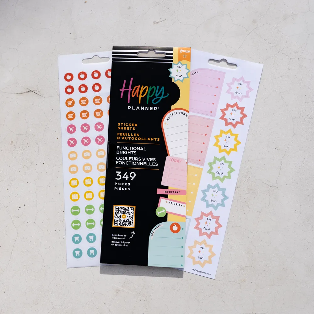 Brighter Days - Folding Sticker Storage Bundle
