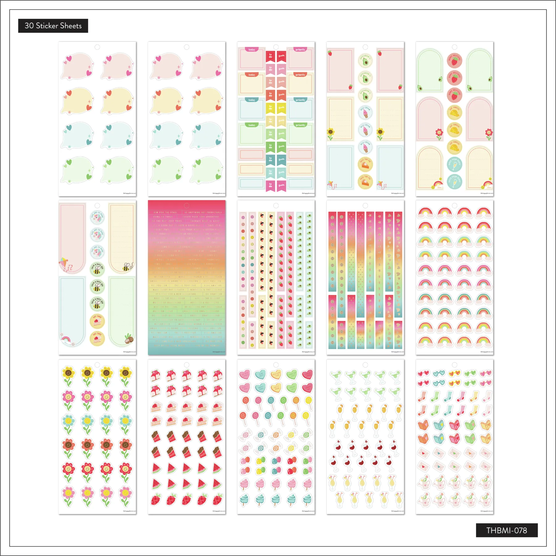Brighter Days - Folding Sticker Storage Bundle