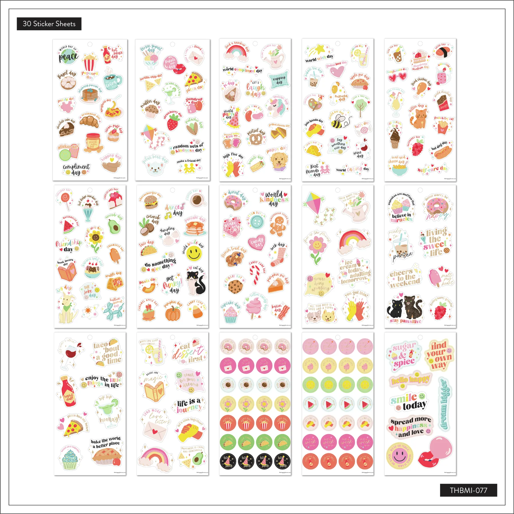 Brighter Days - Folding Sticker Storage Bundle