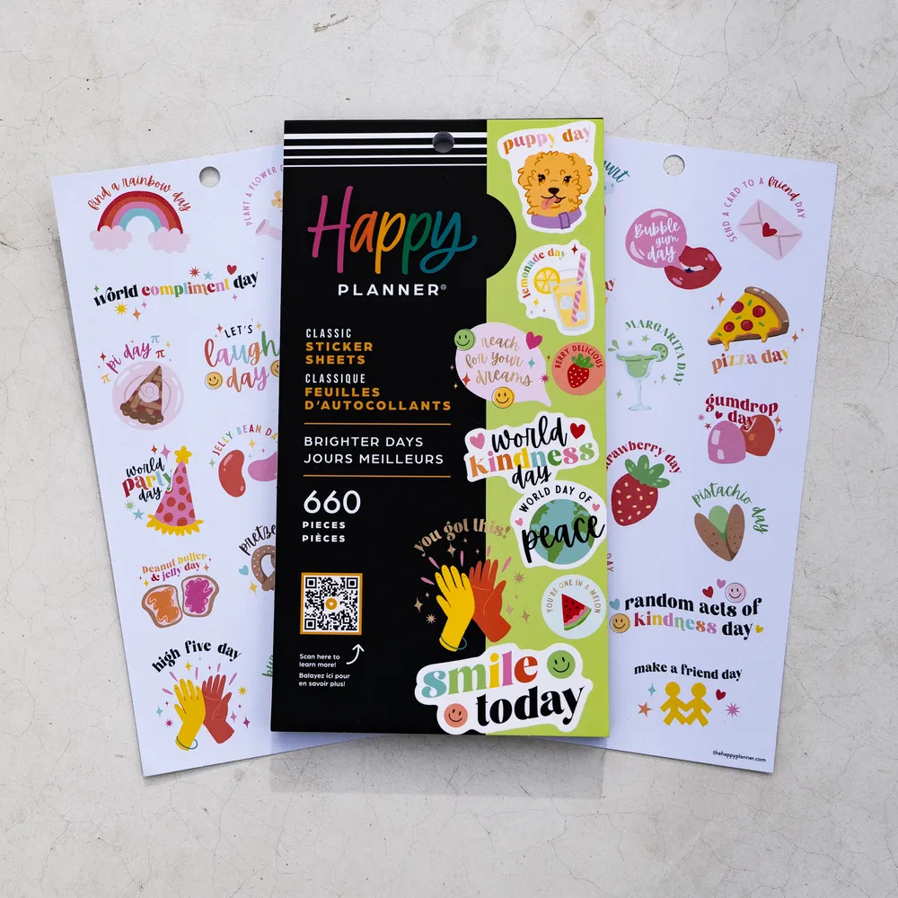 Brighter Days - Folding Sticker Storage Bundle
