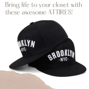 BROOKLYN OLD SCHOOL Embroidered Baseball Caps