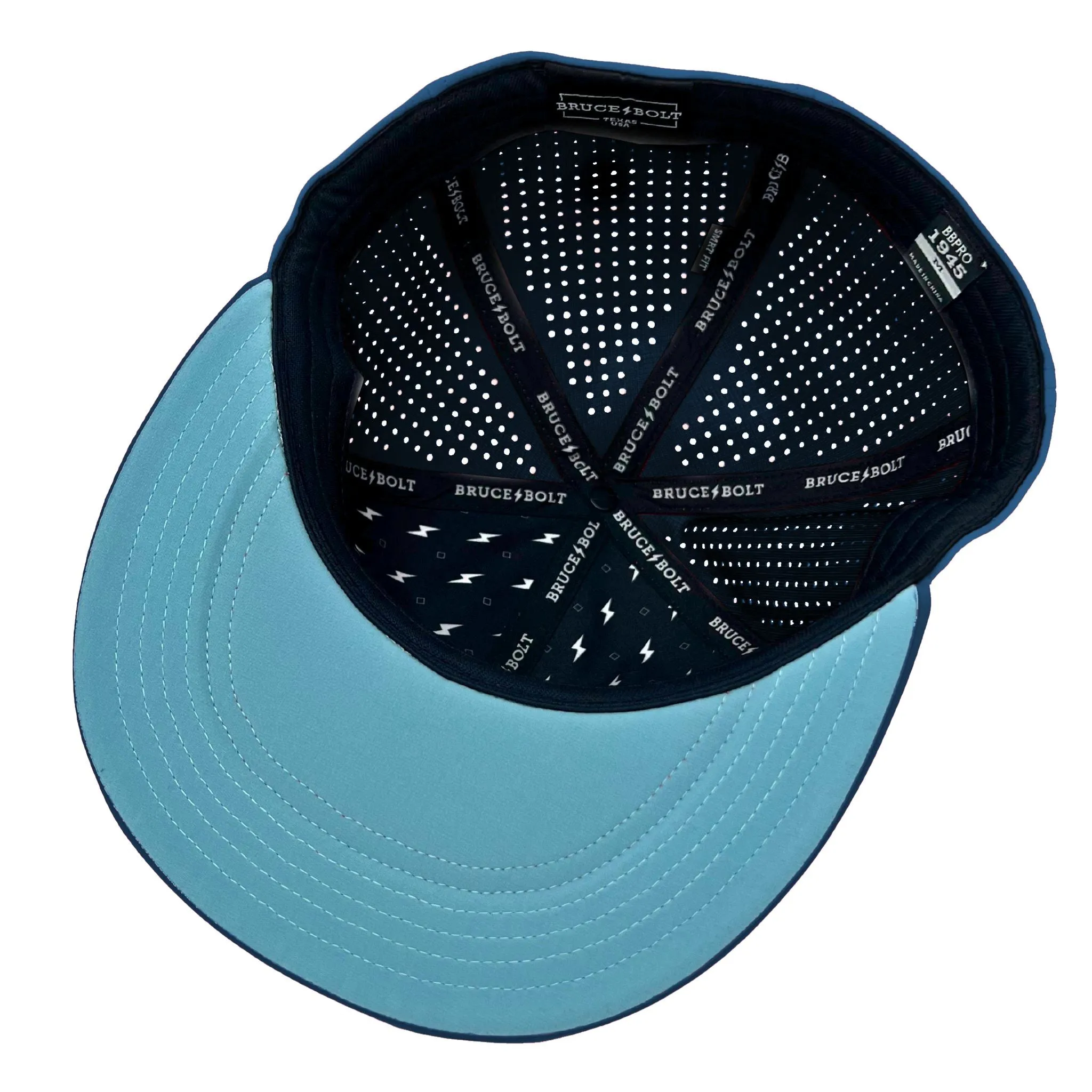 BRUCE BOLT SMART FIT BLANK Performance Game Hat - NAVY