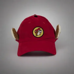 Buc-ee's Corduroy Baseball Ear Hat