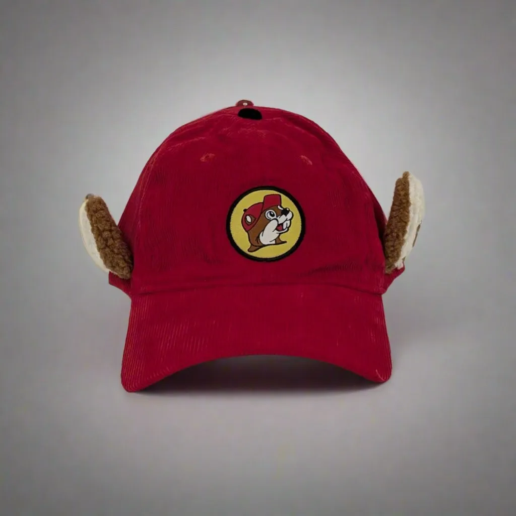 Buc-ee's Corduroy Baseball Ear Hat