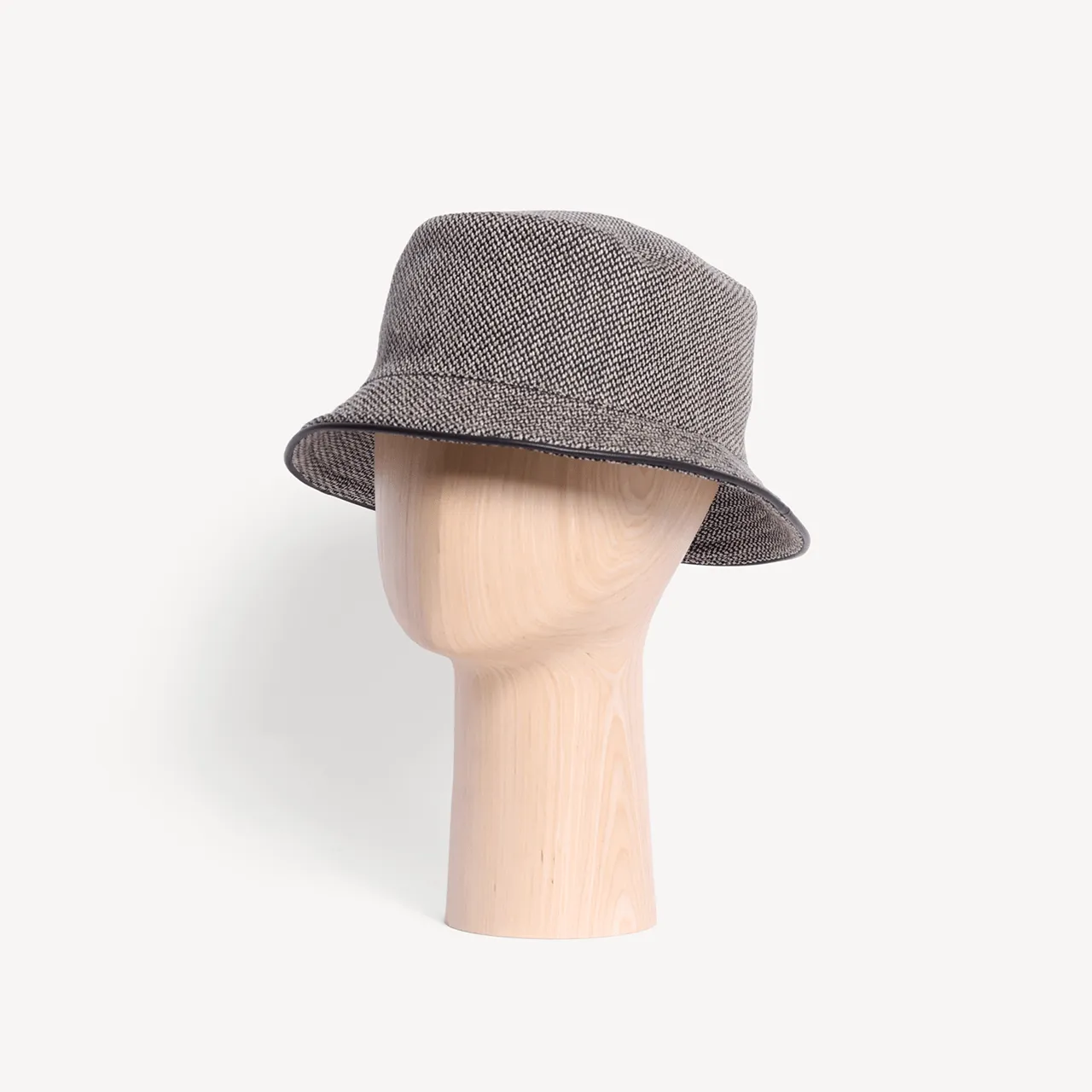 Bucket Hat - Black & White Canvas