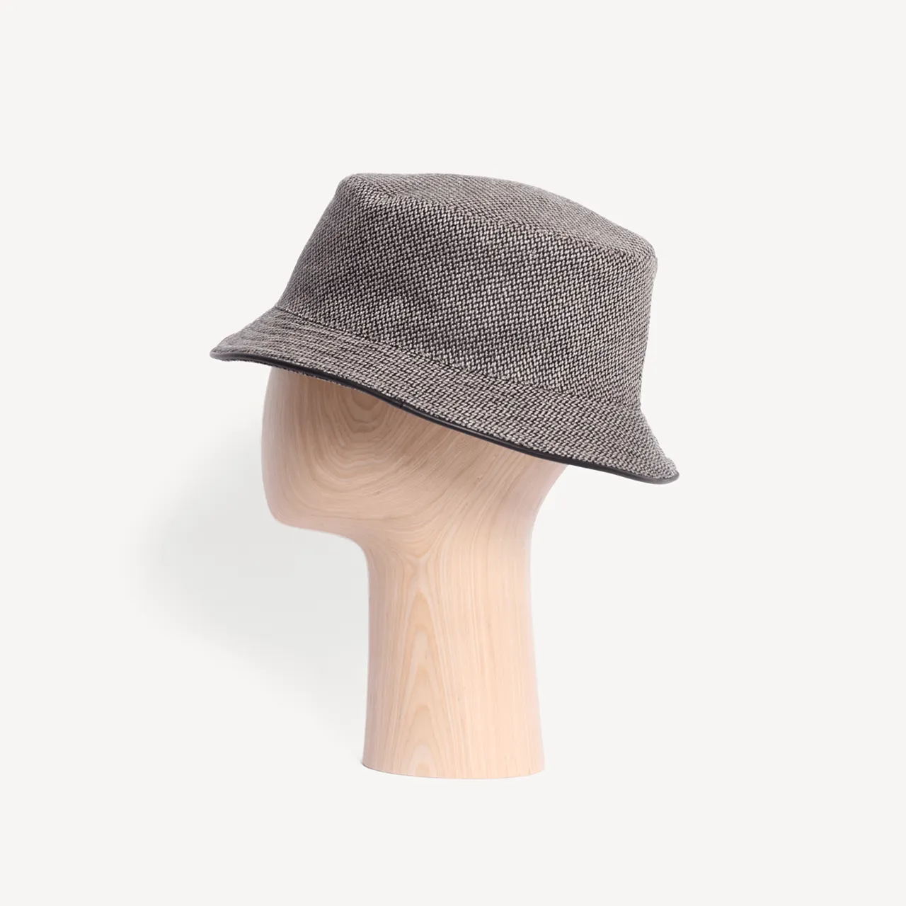Bucket Hat - Black & White Canvas