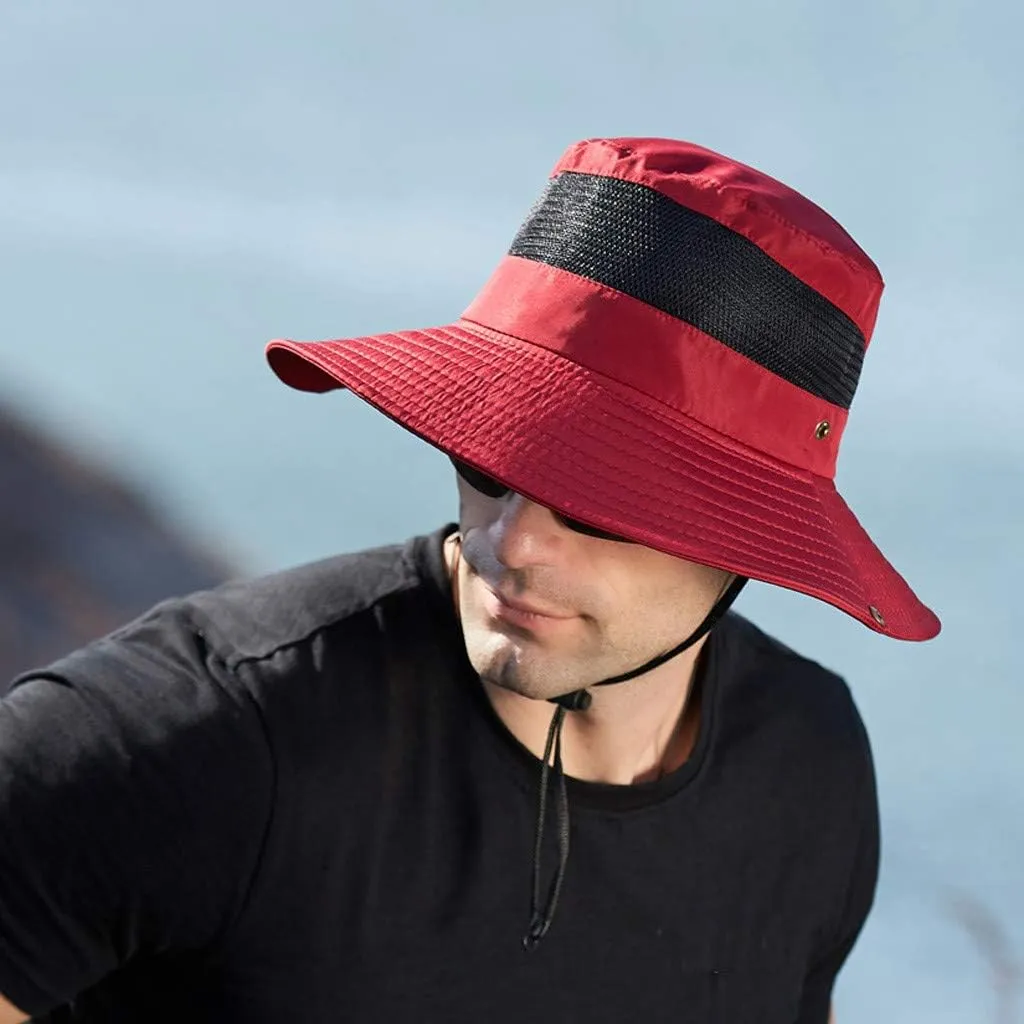 Bucket Hat Classic Wide Brim Sun Hat Boonie Hats Fishing Hiking Outdoor Hats for Men and Women